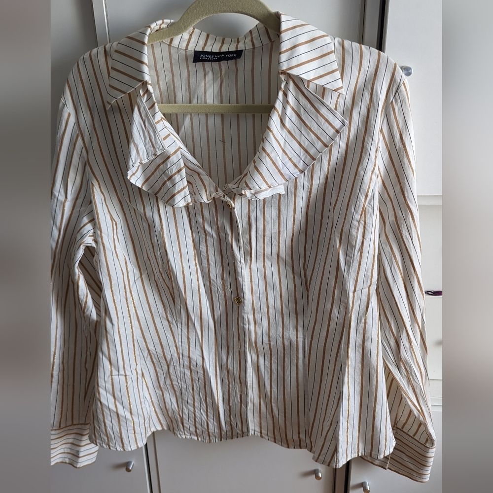 jones new york women's dress shirt